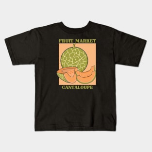 fruit market cantaloupe Kids T-Shirt